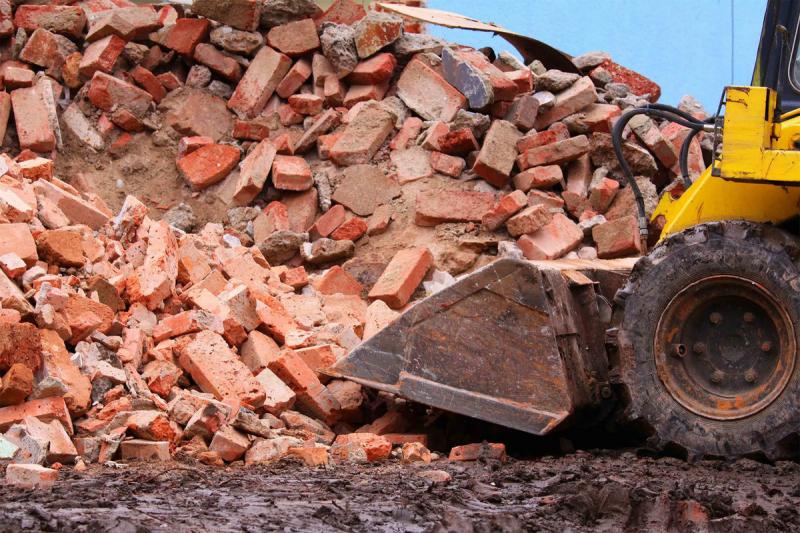 Вывоз кирпичного боя с утилизацией в Волхове в октябре