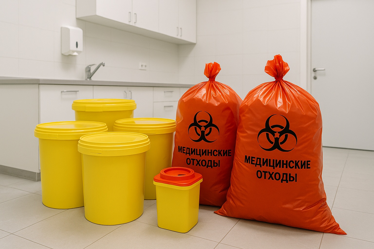 Утилизация медицинских и биологических отходов в Волхове – вывоз, сбор, лицензия, цены от 13 руб. – ПроМусор